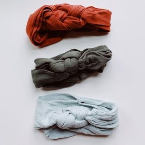 kate quinn | Braided Headband Bundle(3) | Bamboo